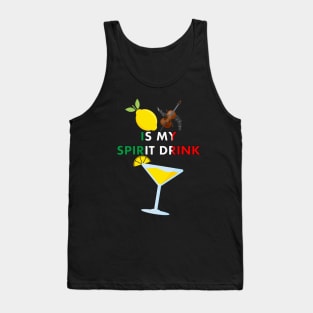 Lemon Cello Limoncello is my Spirit Drink Funny Tank Top